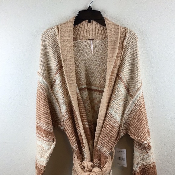 Free People Cabin Belted Cardigan - Picture 4 of 8